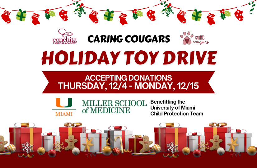 Caring Cougars Holiday Toy Drive