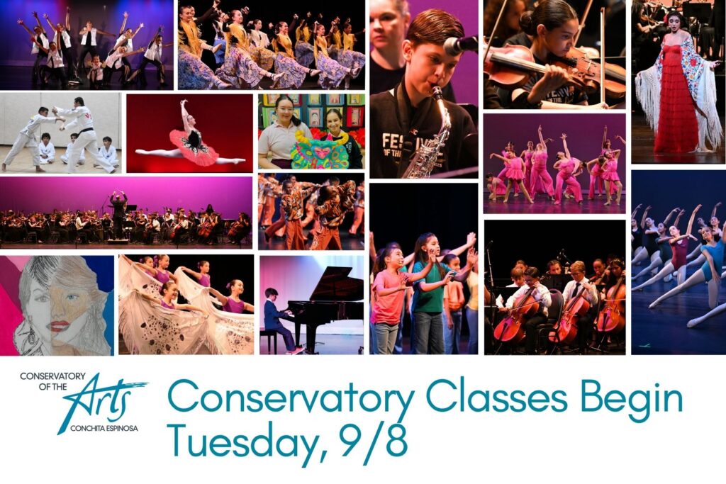 Conservatory Classes Begin